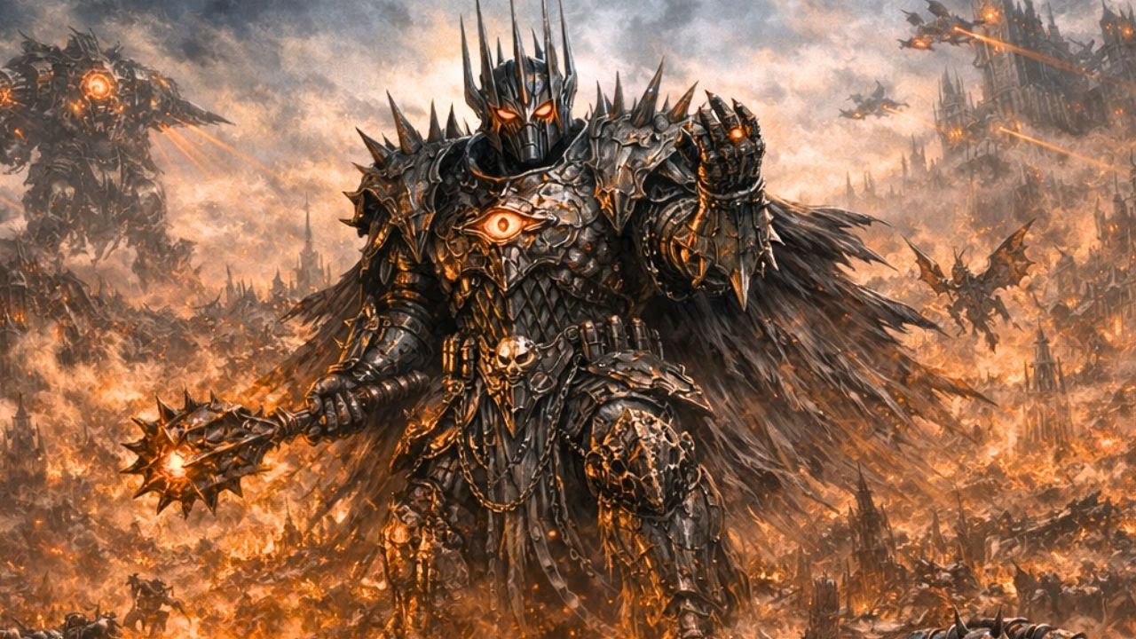 What If Sauron Entered the Warhammer 40K?