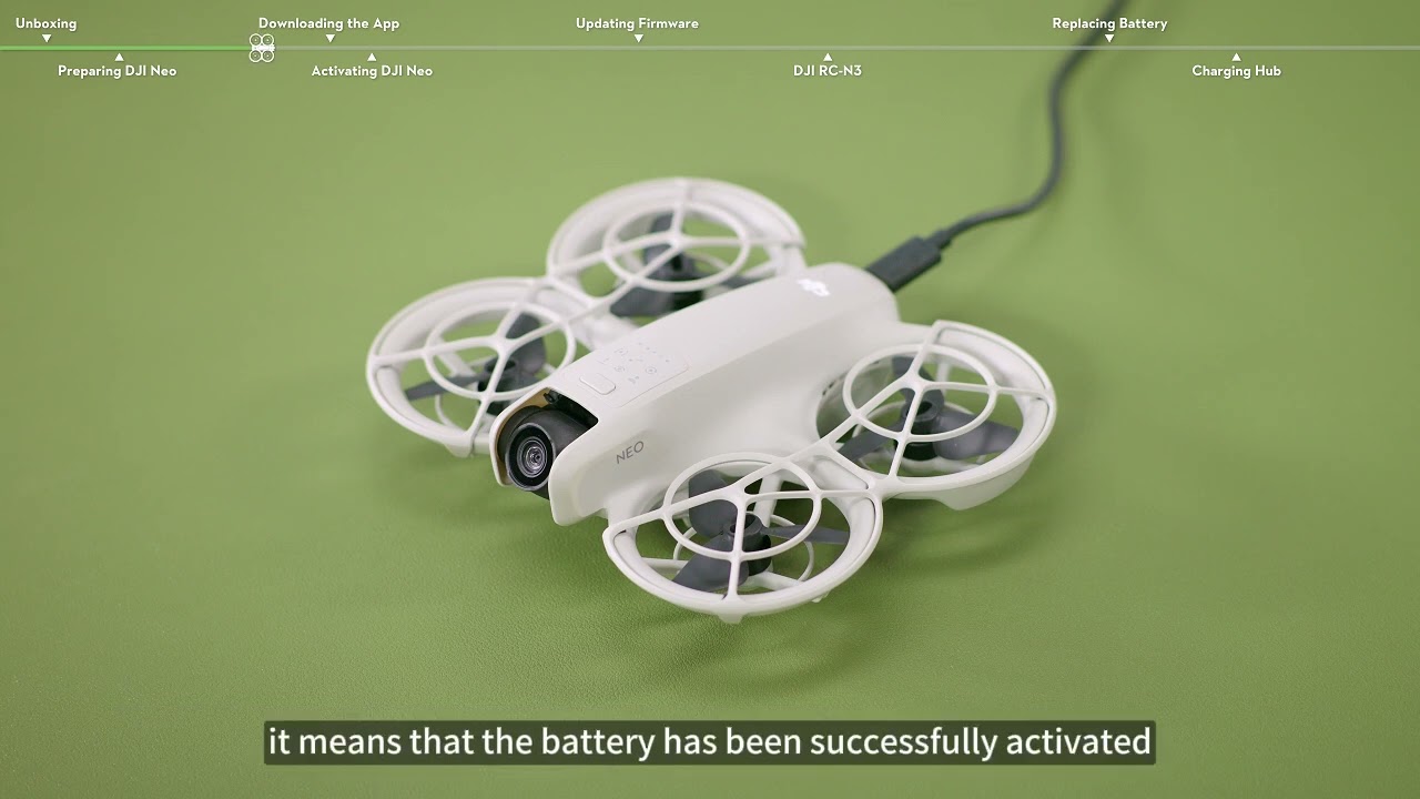 DJI Neo - Intelligent Flight Battery Charging