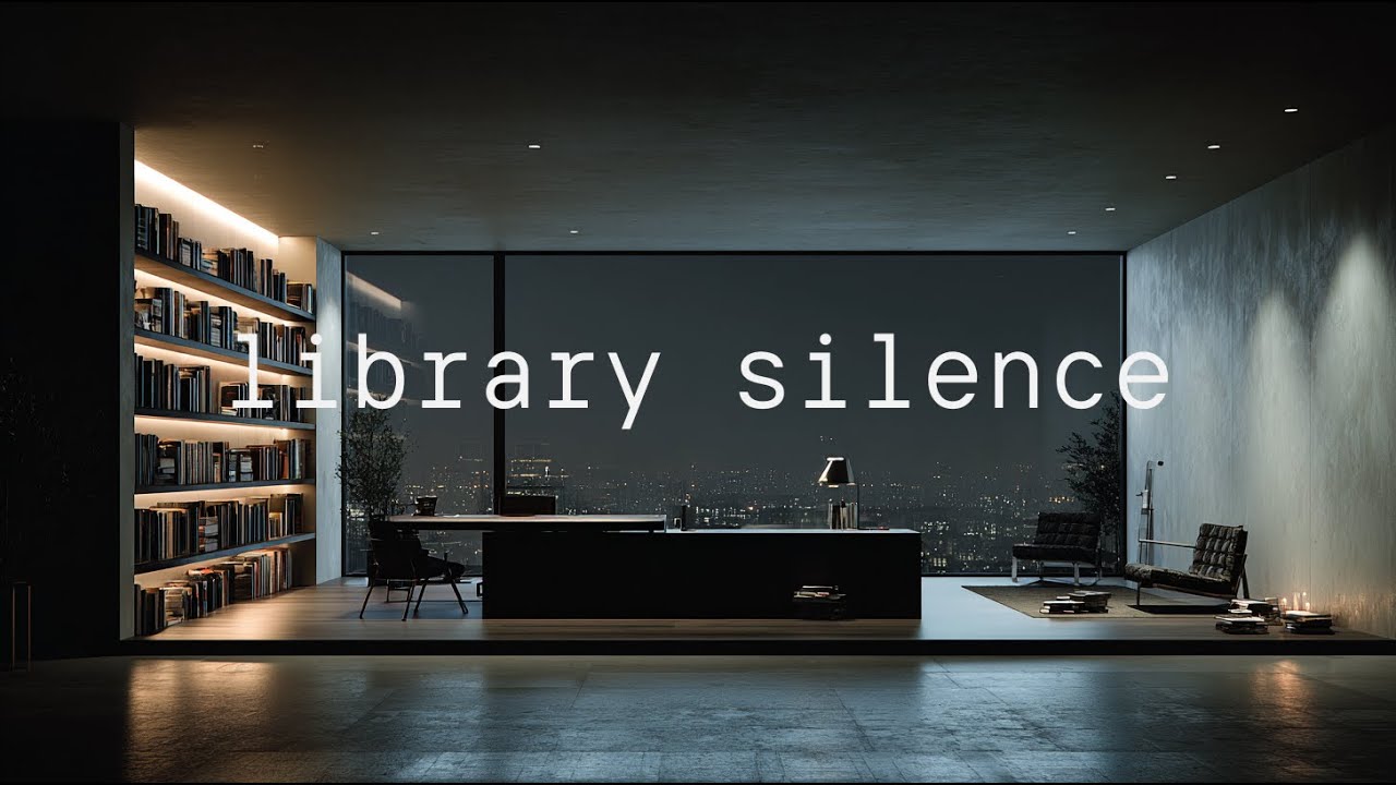Library Silence | Ultra Minimal Ambient Lofi