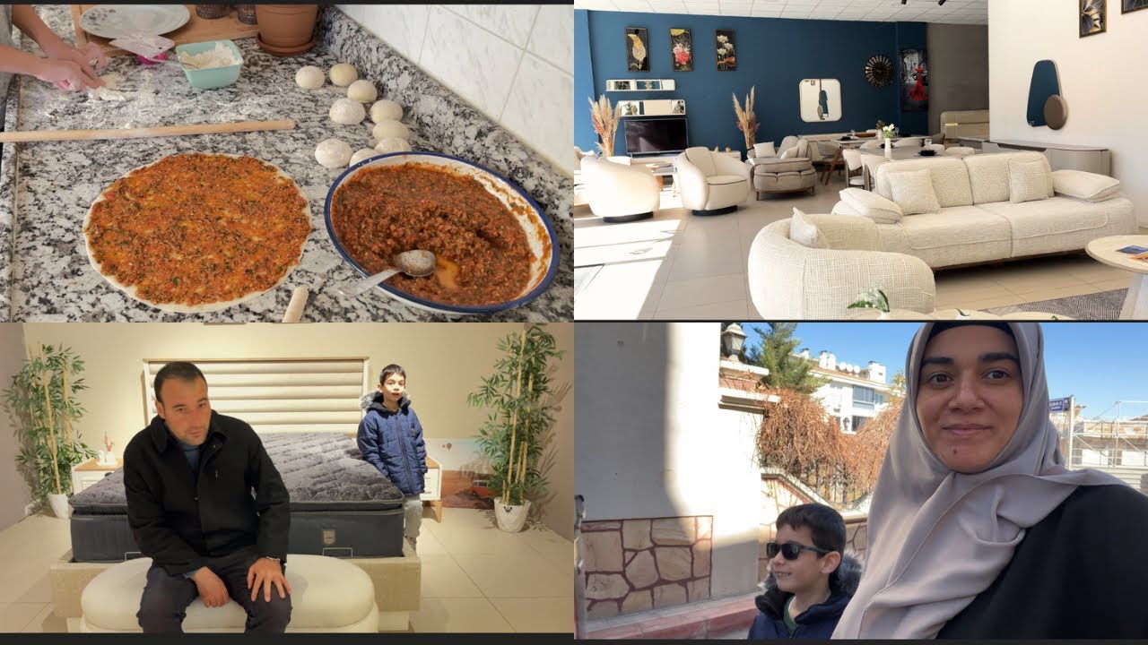 SONUNDA ALDIK !😍 Evde Lahmacun & Kadayıf Tatlısı | Günlük Vlog