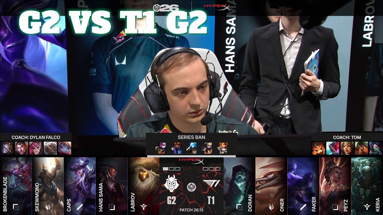 G2 vs T1 Game 2 | Mid-Season Invitational 2026 Losers' Round 2 | G2 Esports vs T1 G2