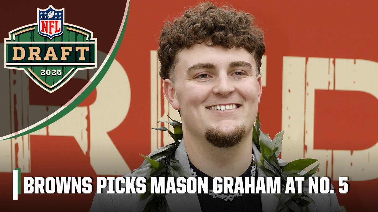 Highlight Reel 🎥 Cleveland Browns take Michigan’s Mason Graham at No. 5 | 2025 NFL Draft