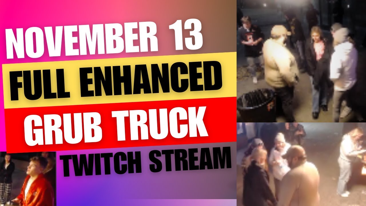 Full Twitch Stream: Moscow, Idaho Grub Truck - 11/13/22 | Enhanced Audio Video University of Idaho