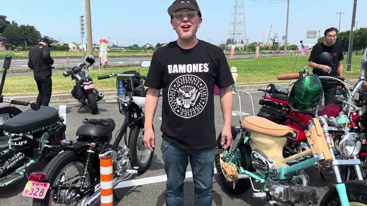 【ツーリング】GARAGE521 ピッカーンツーリング 2024.6.16 しもにー カスタムカブ