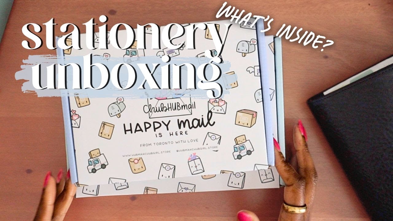 Hubman & Chubgirl Unboxing and Stationery Haul | Prepping for 2025