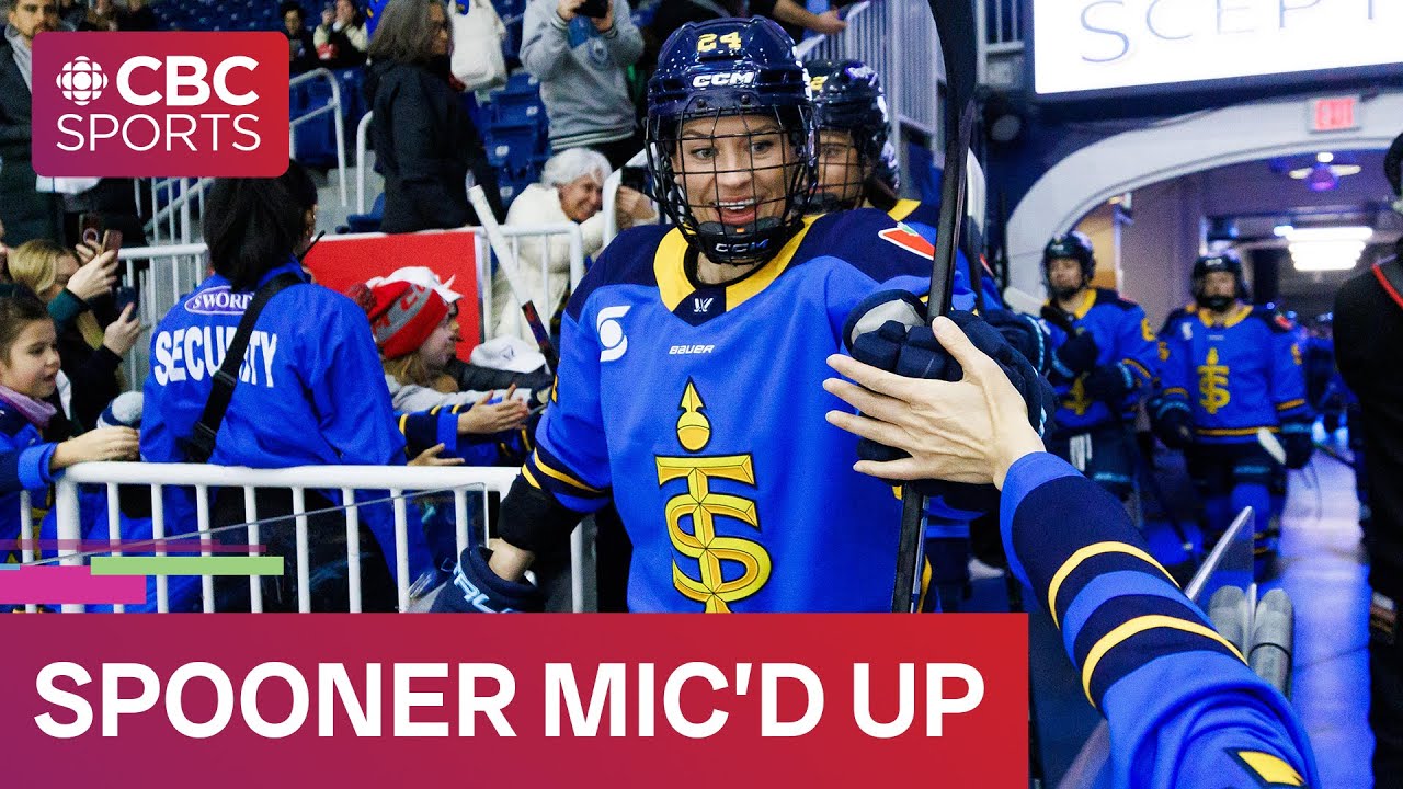 PWHL Mic’d Up: Toronto Sceptres' Natalie Spooner | #CBCSports