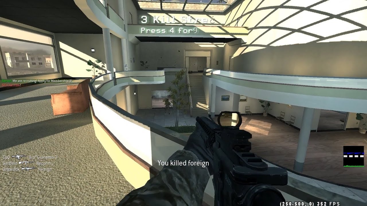 Cod4 (PC) - 449 Kills FFA ULTIMATE RECORD (32 Players Server)
