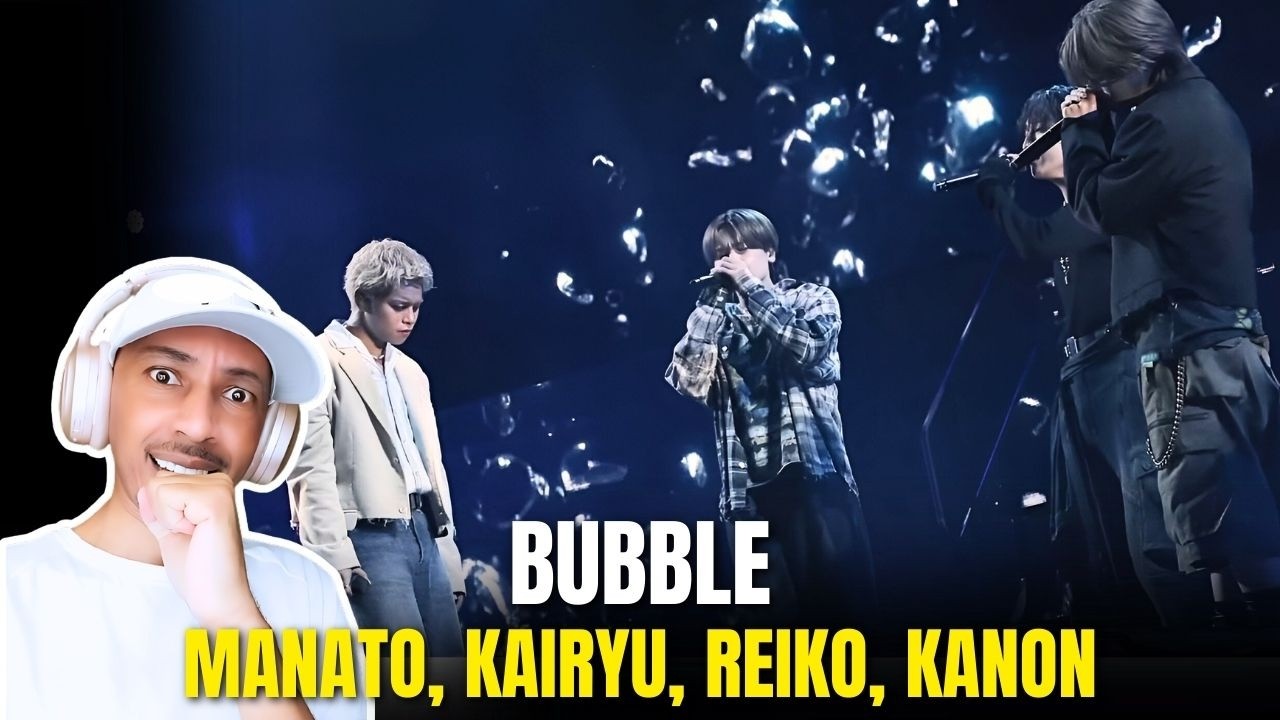 MANATO, KAIRYU, REIKO and KANON - BUBBLE | ZuluModo REACTION