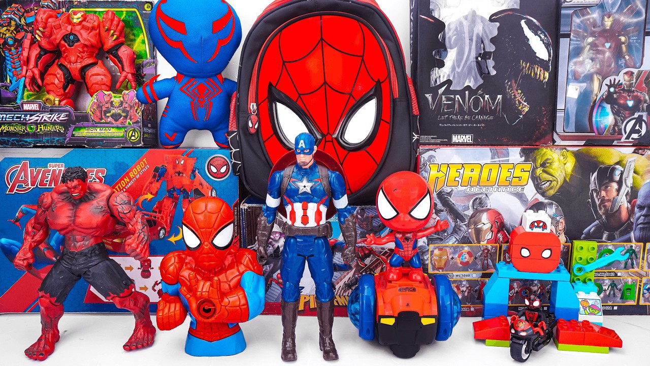 Marvel Spiderman Toys Unboxing Review | Ultimate Spider-Man Mask | Marvel Spiderman Collection Toys