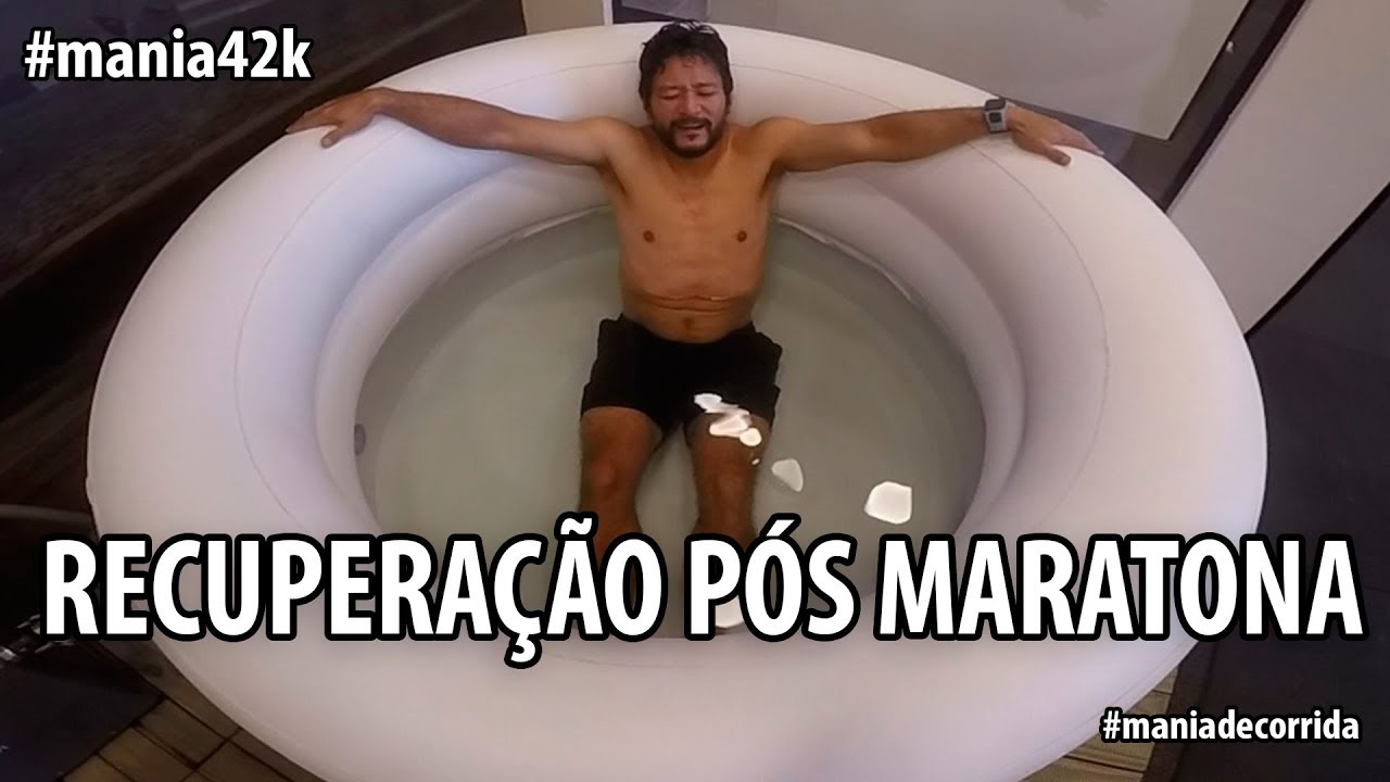 Recuperação pós maratona #mania42k