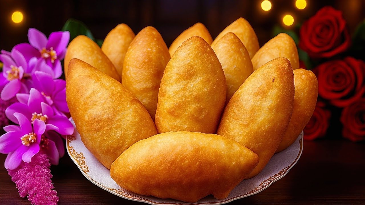 Fluffige Piroggen. Piroggen mit Fleisch 🥟✨