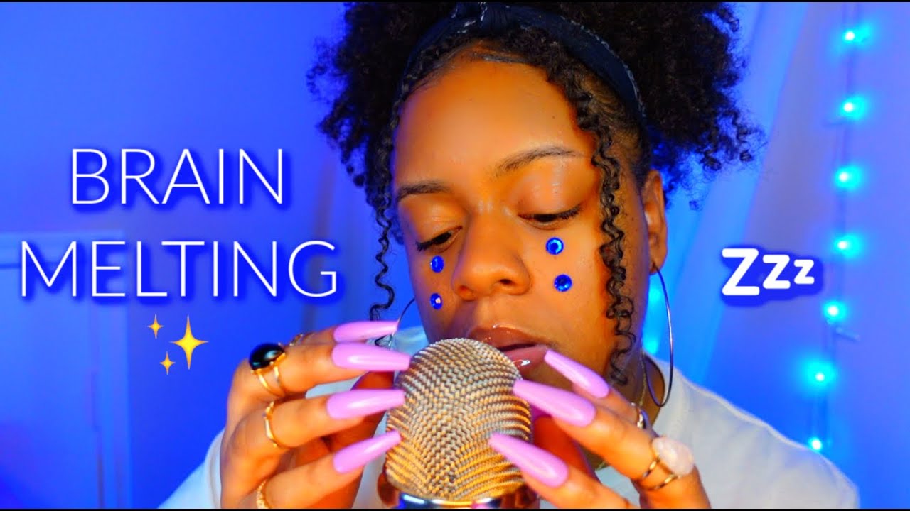 ASMR - ECHOED MOUTH SOUNDS THAT WILL MAKE YOU MELT 🤤💙✨ INTENSE BUT GOOD!! (+more triggers ✨)