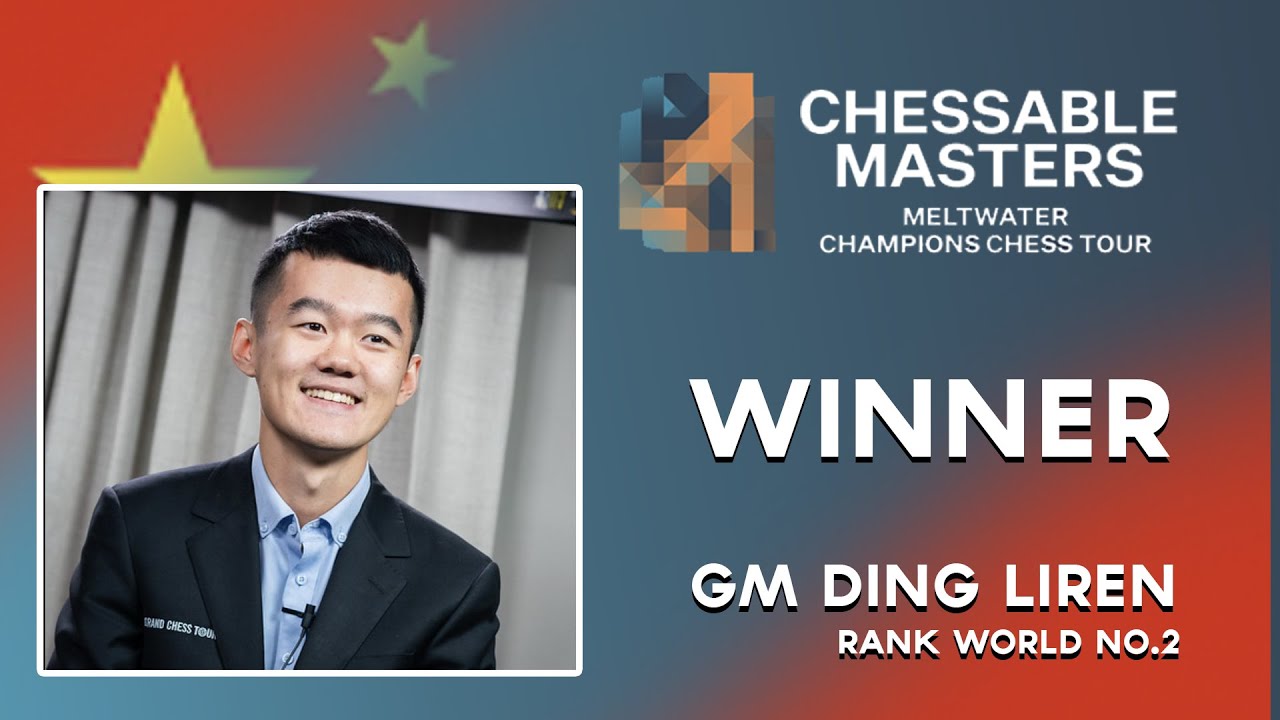 Ding Liren wins Chessable Masters as Pragnanandhaa blunders in the playoff!