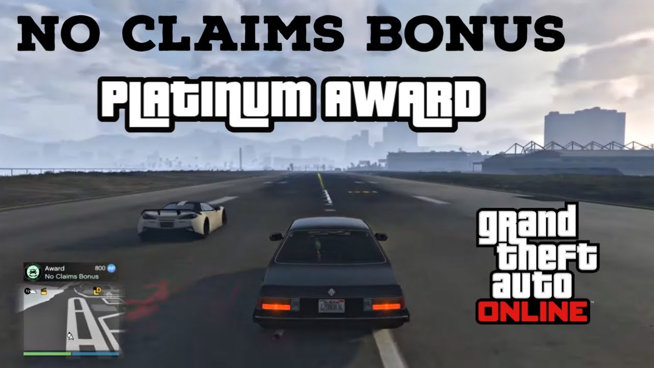 No Claims Bonus PLATINUM Award | Easy Method | Vehicle Enthusiast Career Progress | GTA 5 Online