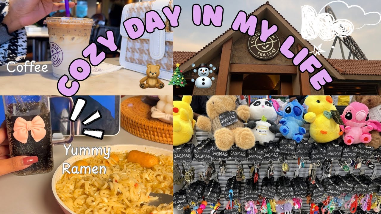 Holiday Season🎄🎀| Solo Coffee Date | Ramen | Bakery| Skincare restock | Holiday season☃️