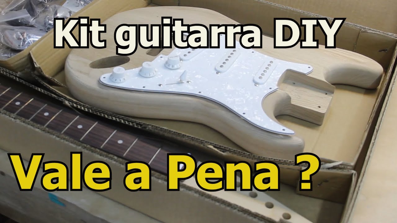 Kit de Guitarra DIY - Montagem e Customização! - Luth. Brunelli