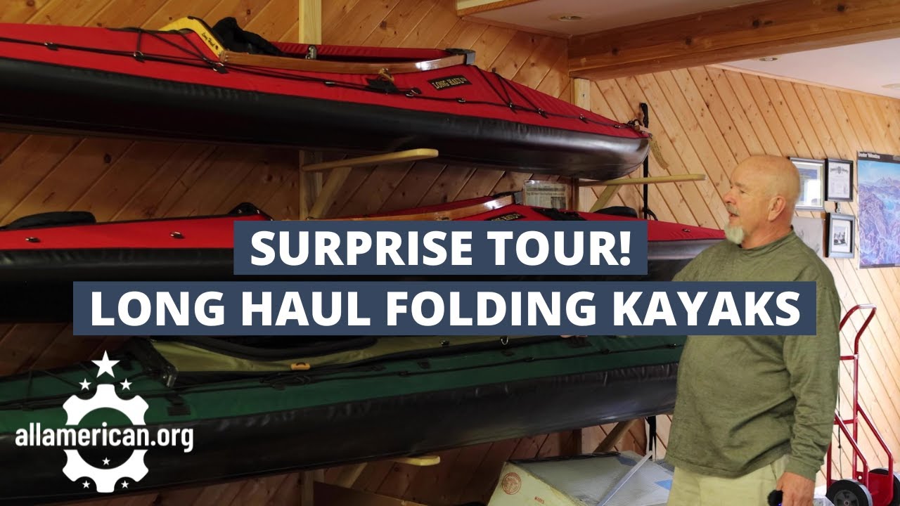 Exclusive Look at Master Folding Boat Maker - Long Haul Folding Kayaks - Handmade in the USA!