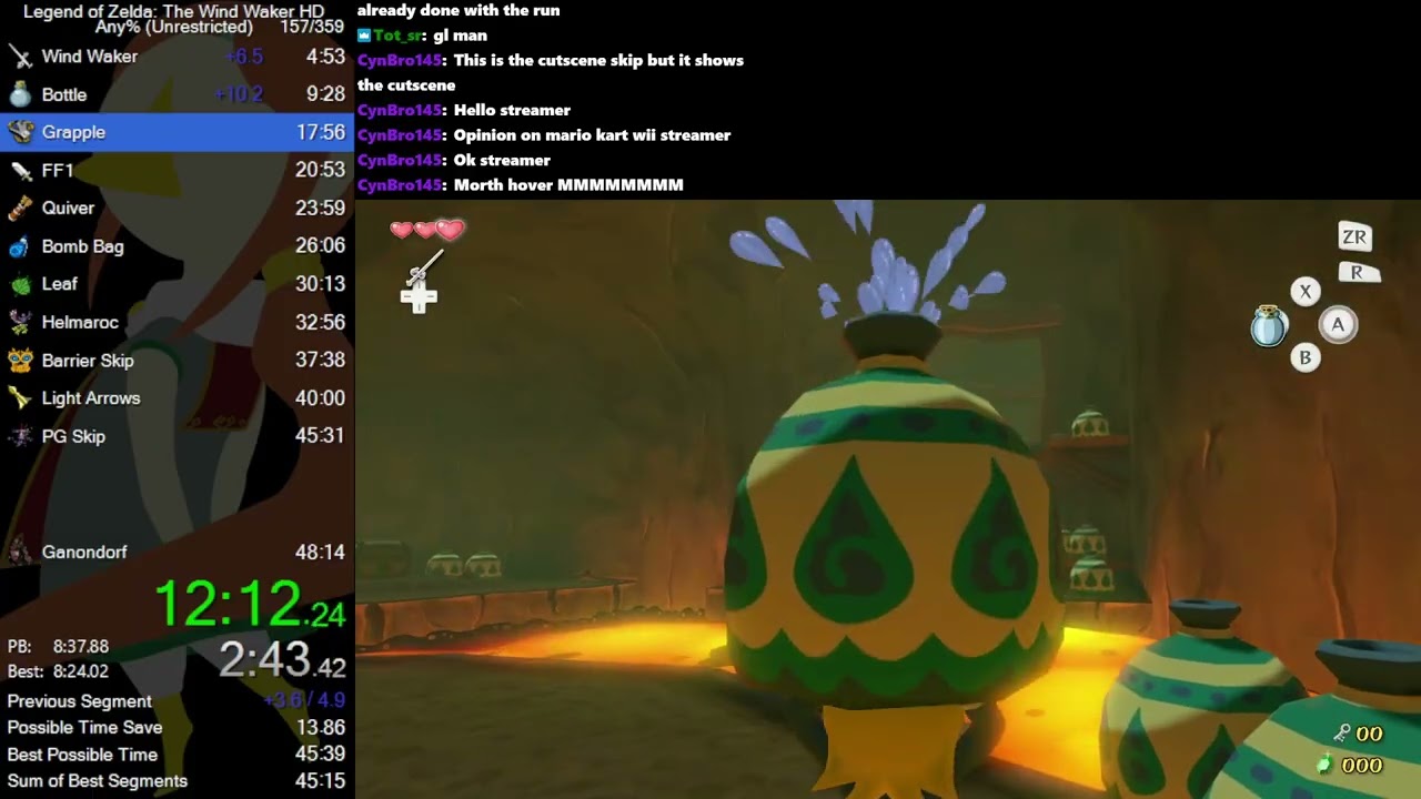 WWHD Any% Speedrun in 47:49