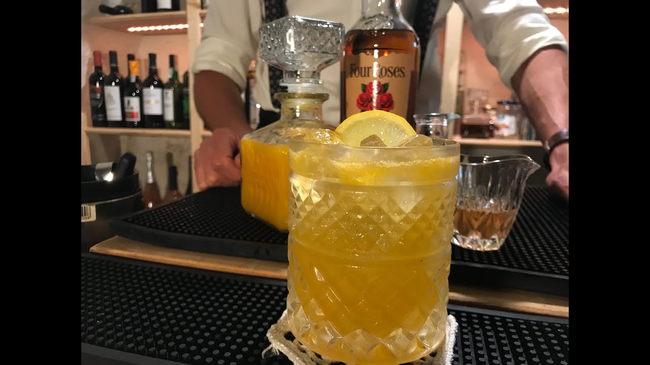 #12 Bar Mita - Il mio whiskey-sour SPECIALE al mandarino - Il Giardino sotto il naso di Elia Calò