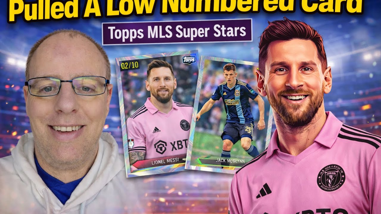 Pulled A Low Numbered Card - I Love These Boxes - Topps 2024 MLS Super Stars