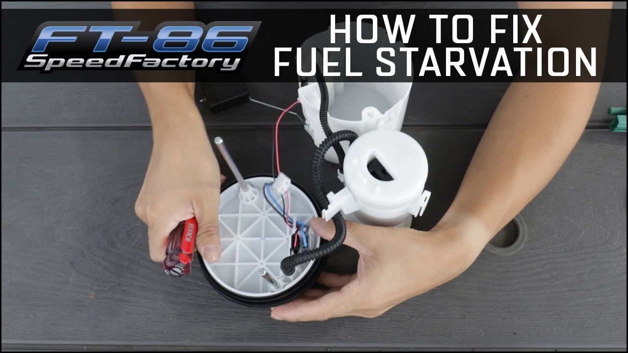 How to fix Fuel Starvation and Upgrade Fuel Pump