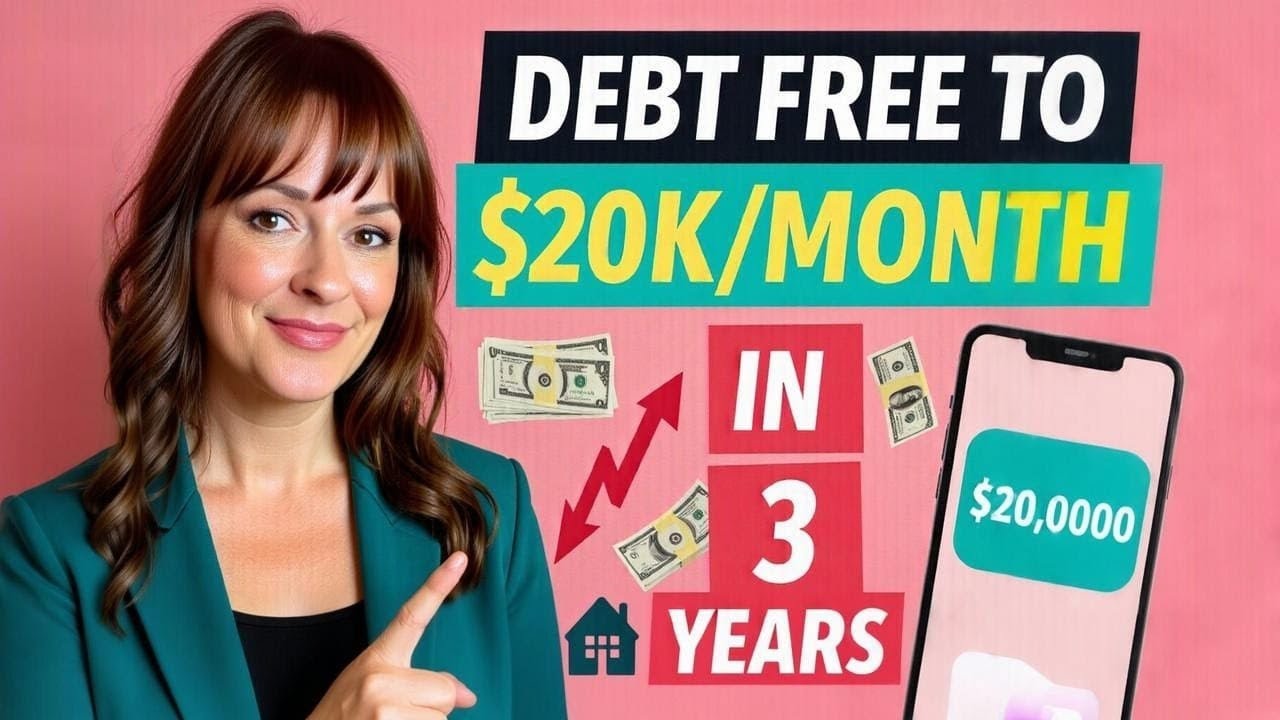 How to Build $20K/Month Passive Income in 3 Years
