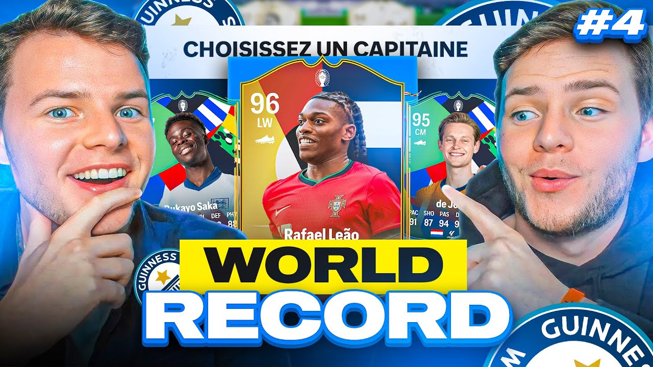 OH OUI ! 😂- ON S'AFFRONTE DANS UN DUEL DE WORLD RECORD DRAFT ! Qui aura la MEILLEURE DRAFT ? #4