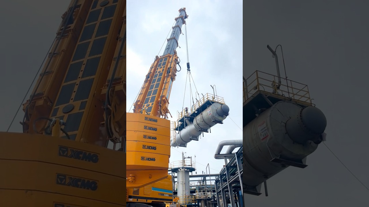 #XCMG XCA600L8 Mobile Crane Lifitng ! Cranepedia #viral #shorts