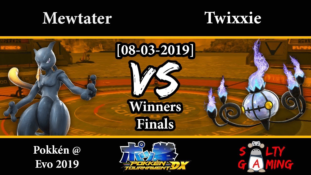 Pokkén @ Evo 2019 - Mewtater (Shadow Mewtwo) vs Twixxie (Chandelure) WF