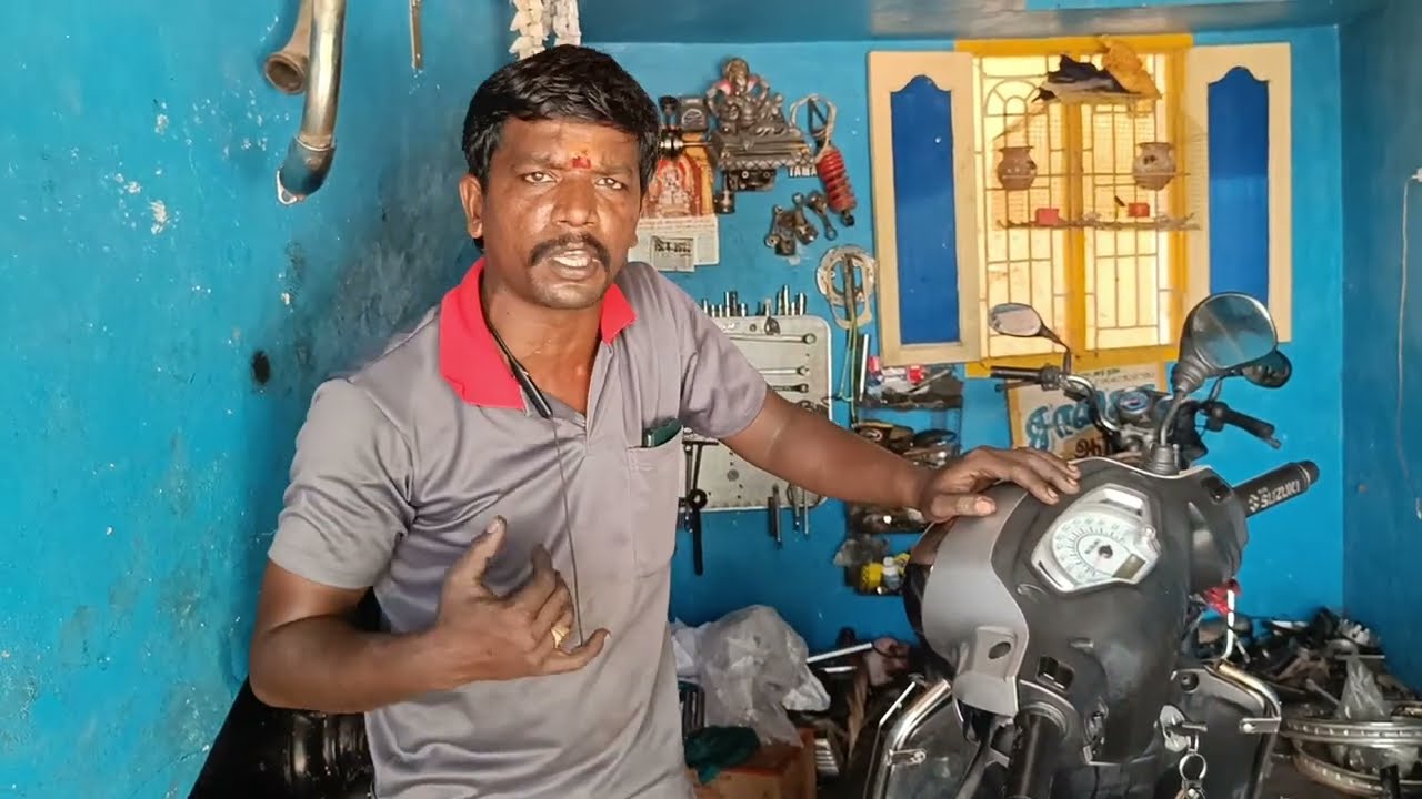Suzuki access bs6 Central service check up சுசூகி அக்சஸ் #bs6 சென்ட்ரல் சர்வீஸ் செக்கப்