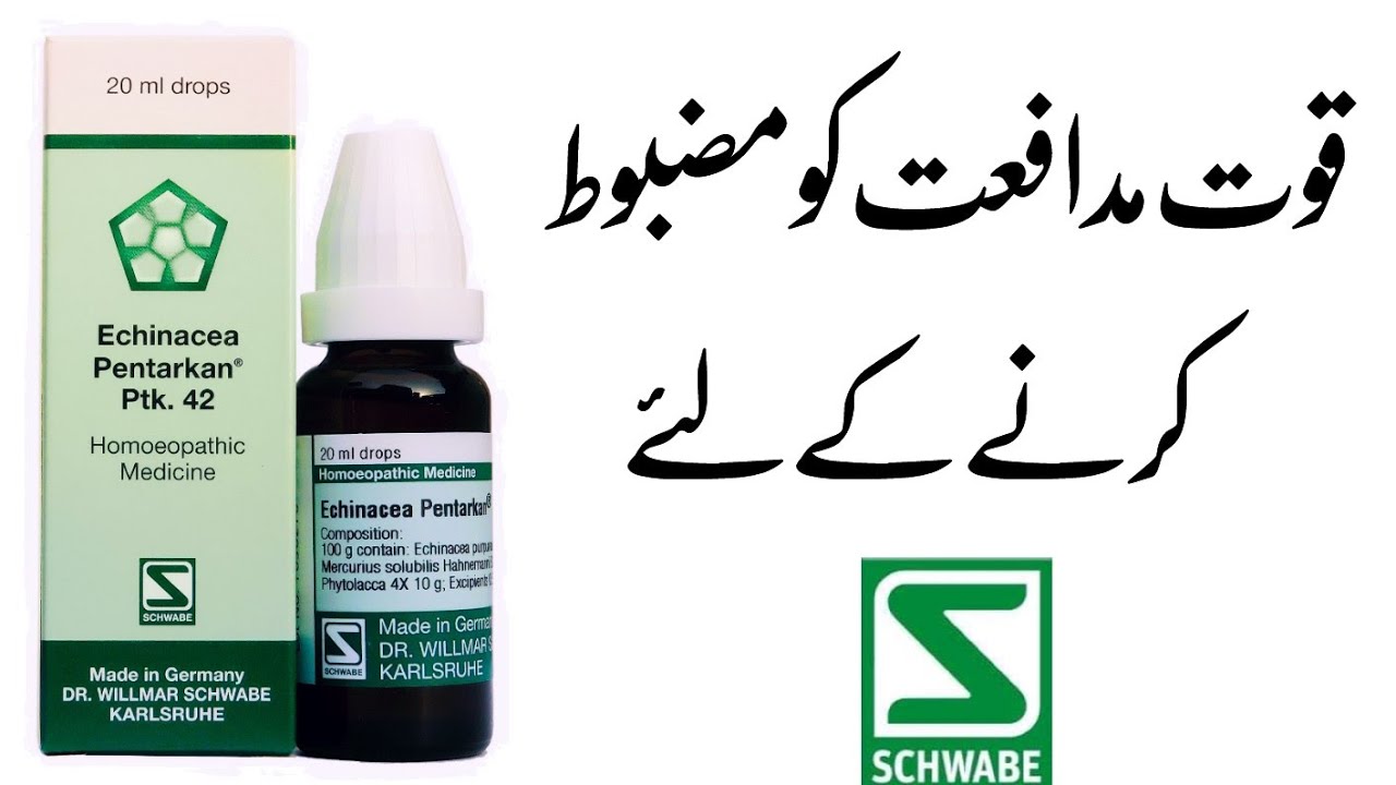 Willmar Schwabe Germany | Ptk42 drops for Immunity | قوتِ مدافعت کی مضبوطی کیلئے | Homoeocure
