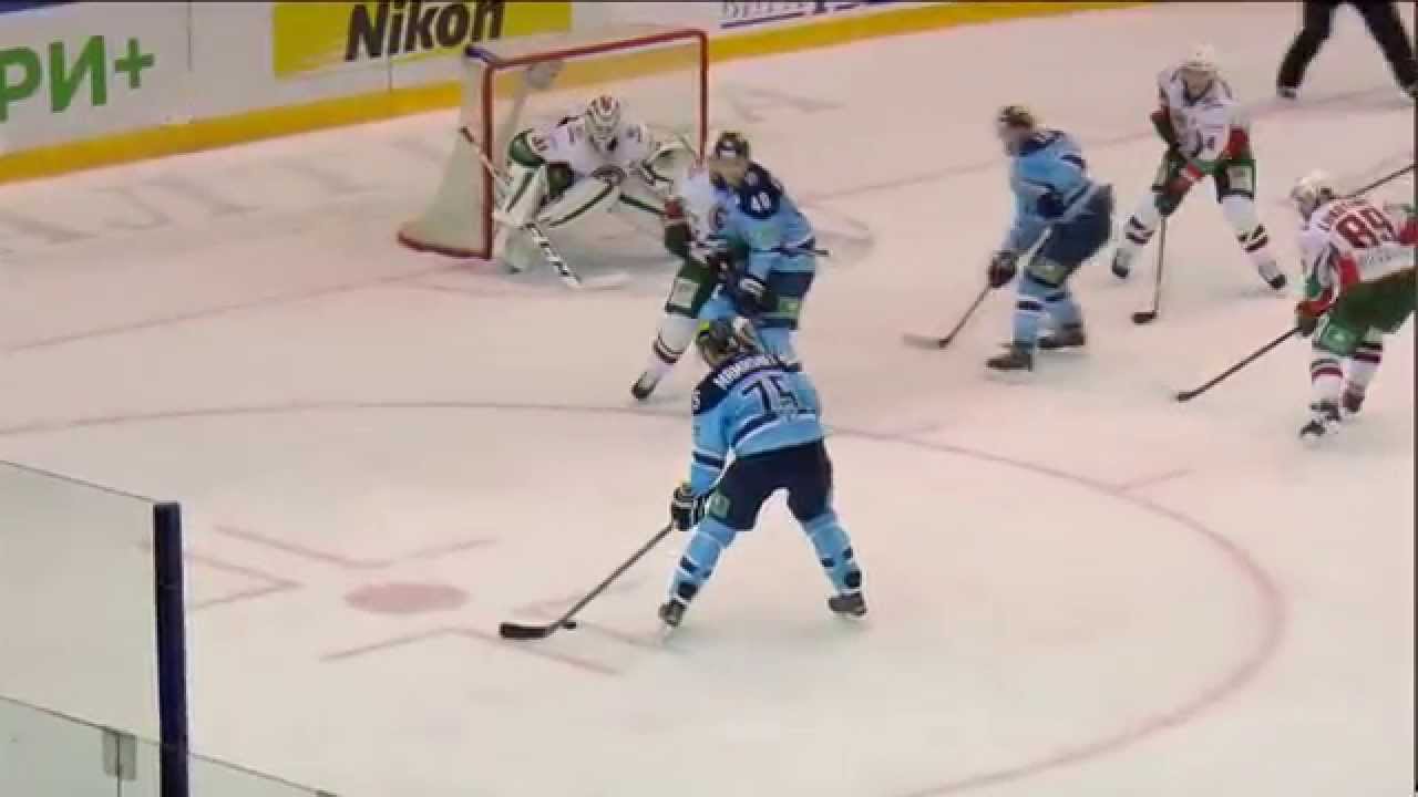 Отличный сэйв Нильссона на Мамашеве / Nilsson gloves Mamashevs shot
