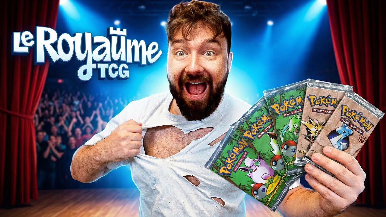 MEILLEURE OUVERTURE DE MA VIE 5 BOOSTERS RARISSIME AU ROYAUME TCG 3 