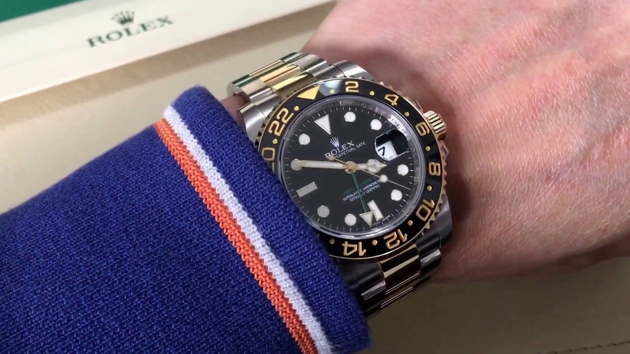 Rolex 116713 ln Gmt 2017 Steel and Gold Acciaio ed oro