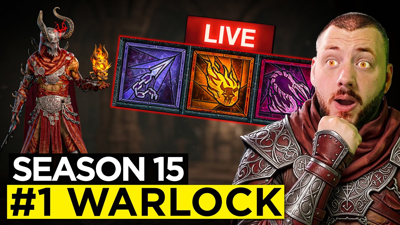 Diablo 4 Season 15 LIVE - I Tested ALL Warlock Builds Best One Wins!