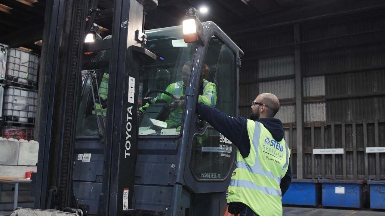 Velkommen til Produktionen hos Stena Recycling A/S &ndash; En Gr&oslash;n Arbejdsplads