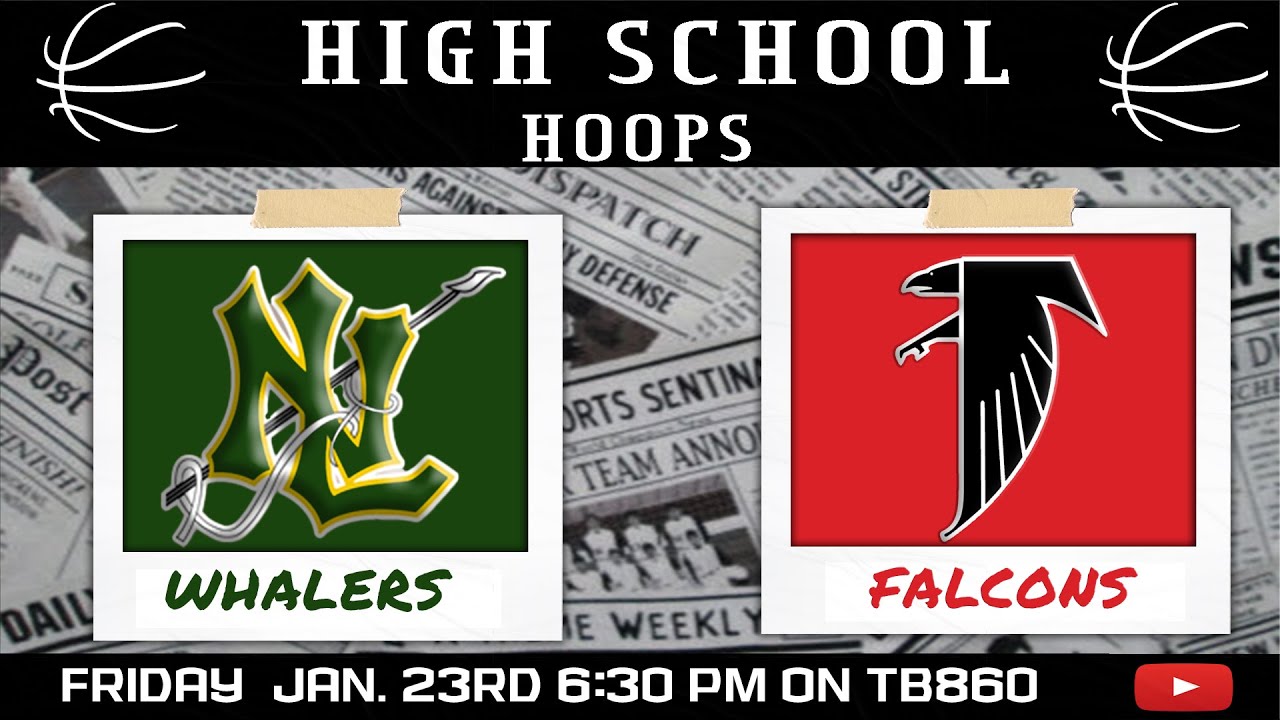 🏀High School Hoops🏀 | New London Whalers vs Fitch Falcons |