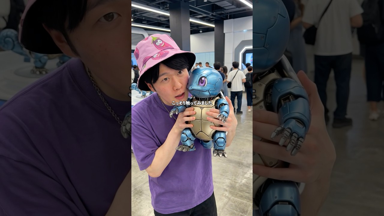 【Vlog】ポケモンロボット展でメカリザードンに乗ってきました！#pokemon #ポケモン #ピカチュウ #vlog #ふるふる