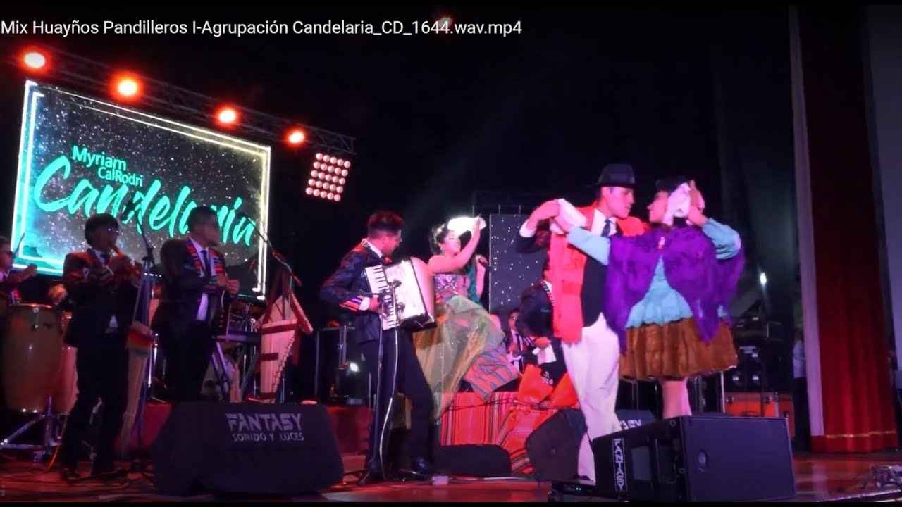 Mix Huayños Pandilleros AL AMOR - Myriam CalRodri y Agrupación CANDELARIA (Concierto de Gala)