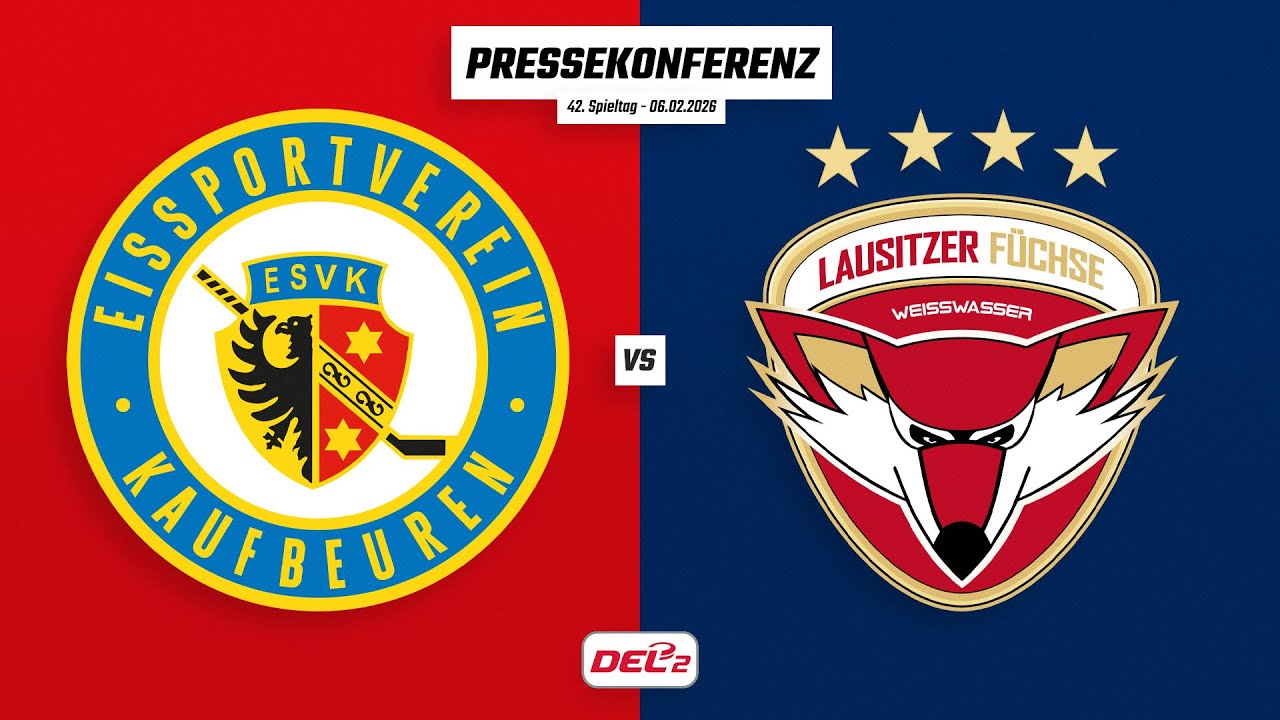 Pressekonferenz 42. Spieltag | ESV Kaufbeuren - Lausitzer Füchse