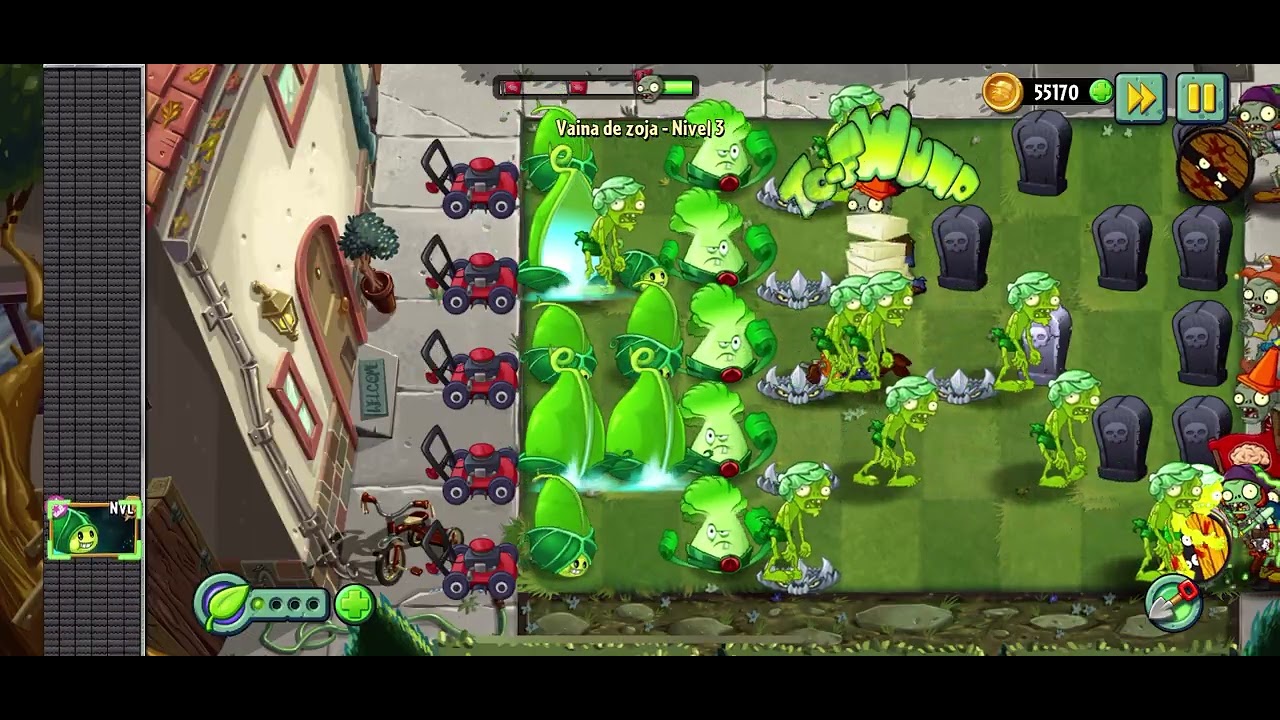 Jugando la planta de la semana y una fiesta de piñatas :P