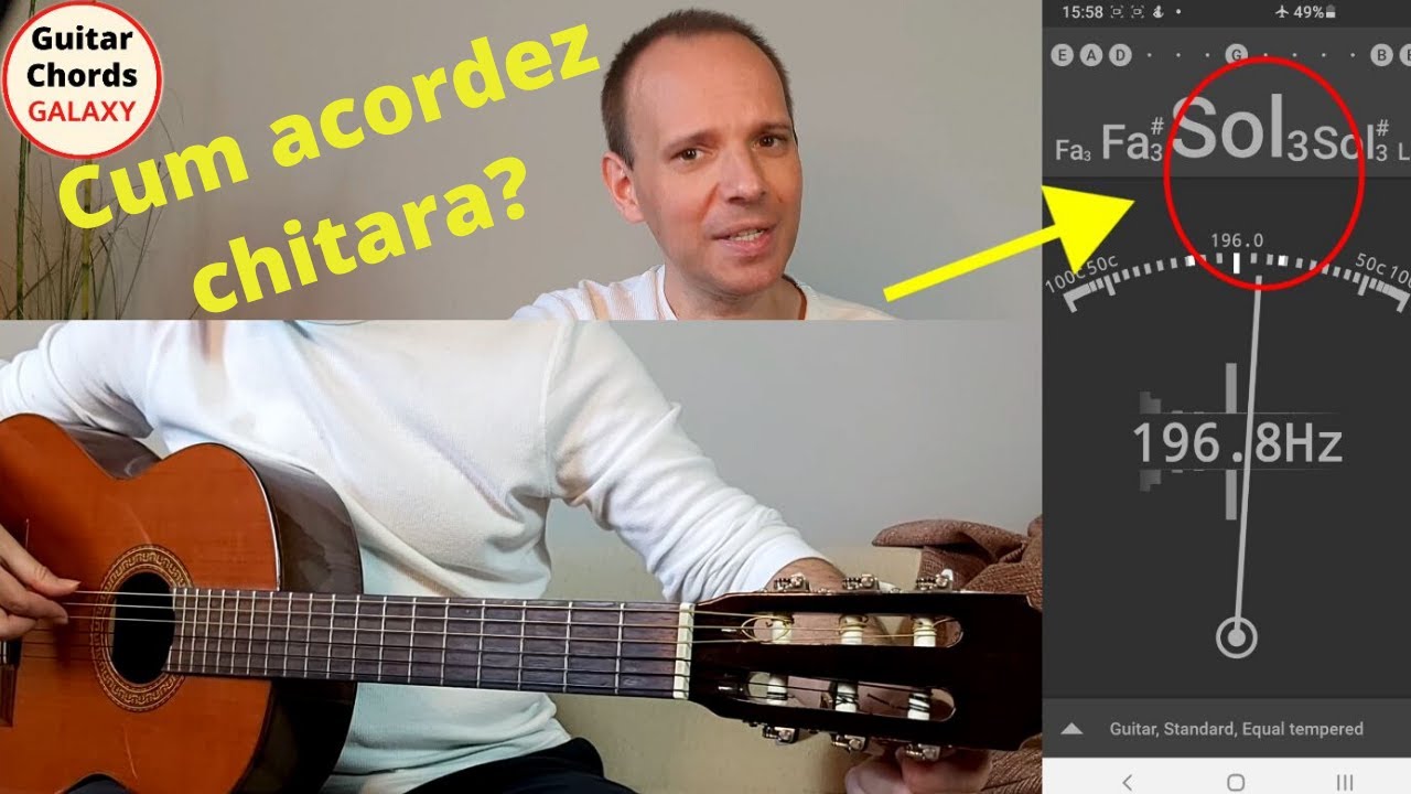 Cum acordez chitara - 3 metode | Cel mai complet tutorial de pe net + test de auz