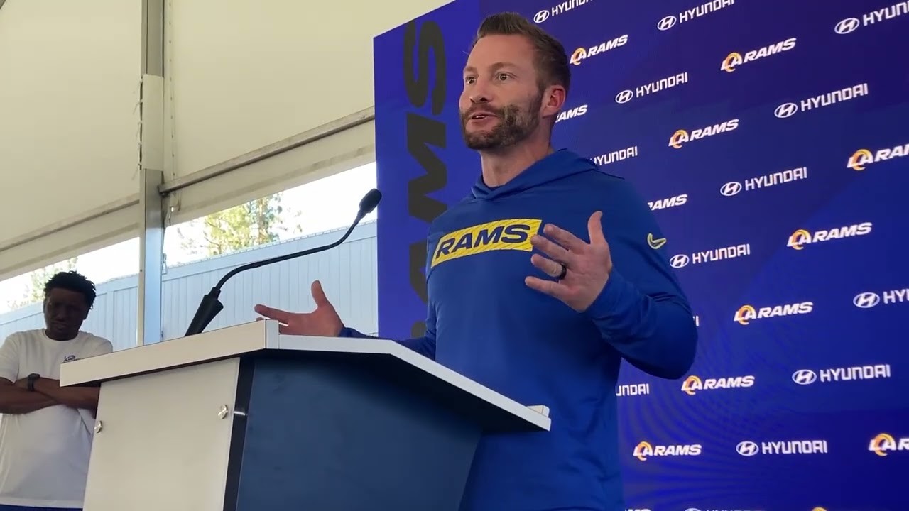Los Angeles Rams HC Sean McVay Makes Final Statement Before Clash With Chicago