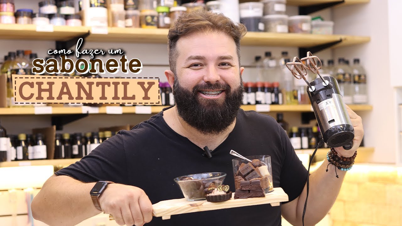 SABONETE CHANTILLY DE CHOCOLATE