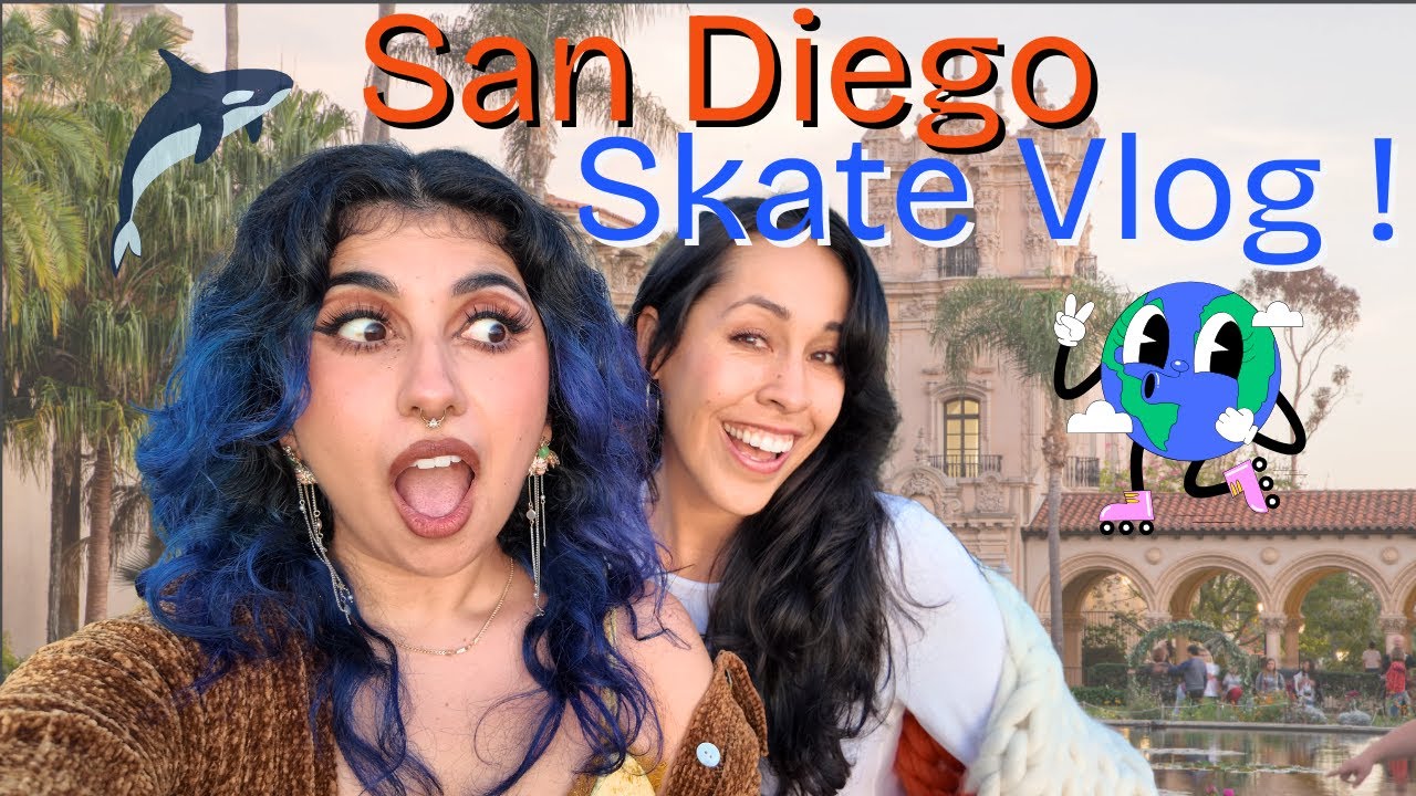 Best Skate Spots in San Diego- Skate Vlog w/ Frank Vinyl 💕