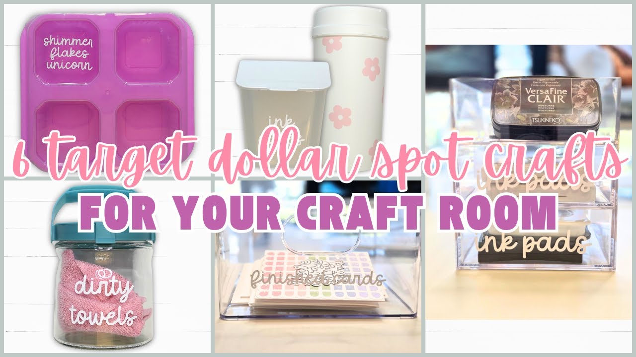 Get Your Craft Room in Order with These 🎯 Target Dollar Spot Finds! | #craftorganization  #cricut