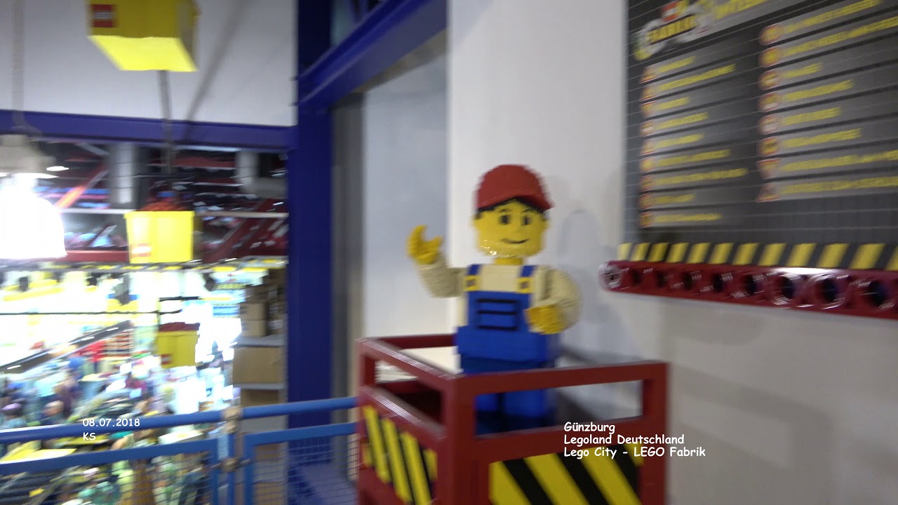 Die Fabrik - Lego City - Legoland Deutschland - Günzburg