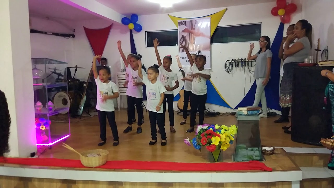 Grupo Missionário de Crianças - Culto de Primícias