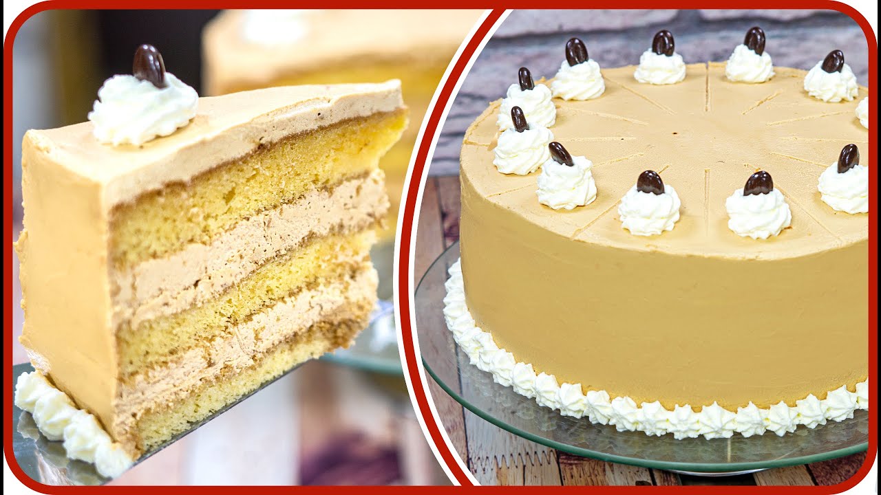 Einfache ☕ Kaffee- Sahnetorte | schnell fertig und lecker