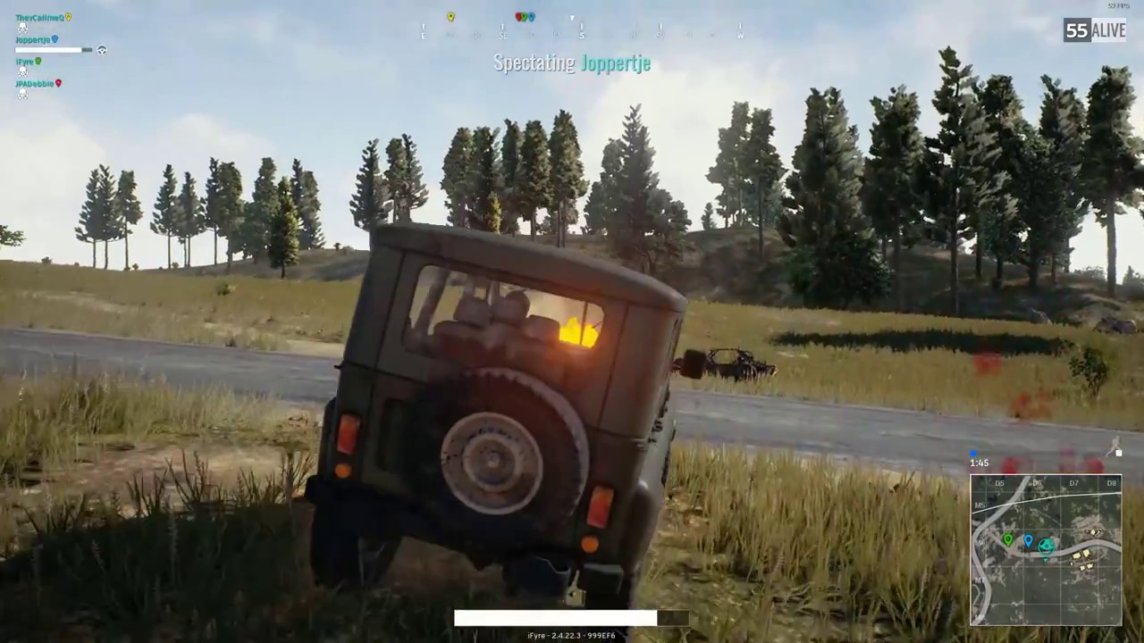 Grenade Fail + Car Explosion - PUBG